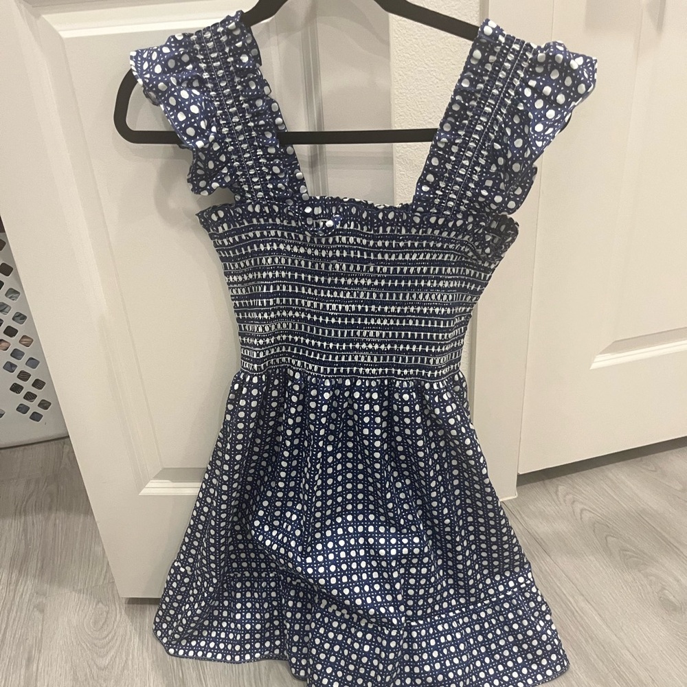 Hill House Home Elizabeth Nap Dress in Basketweave